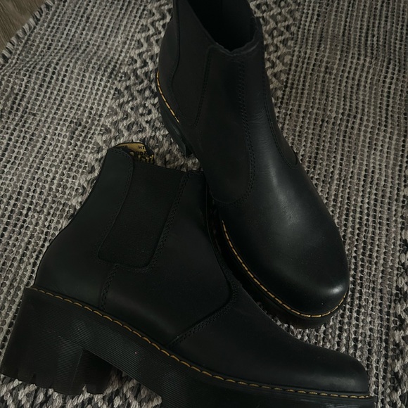 Dr. Martens Black Platform Ankle Boots - Picture 4 of 4